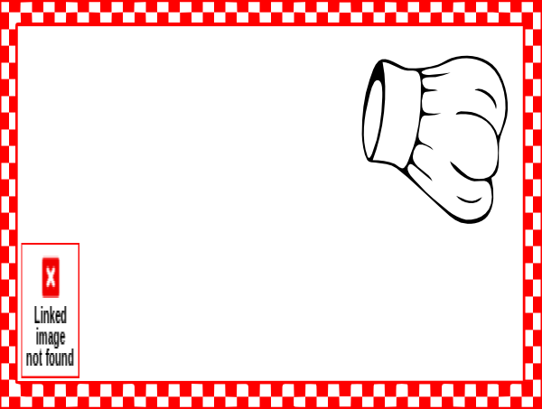 Small - Red And White Border Png (600x453), Png Download