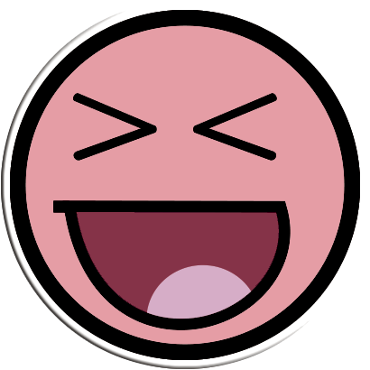 Cartoon Smiley Face Png (410x410), Png Download