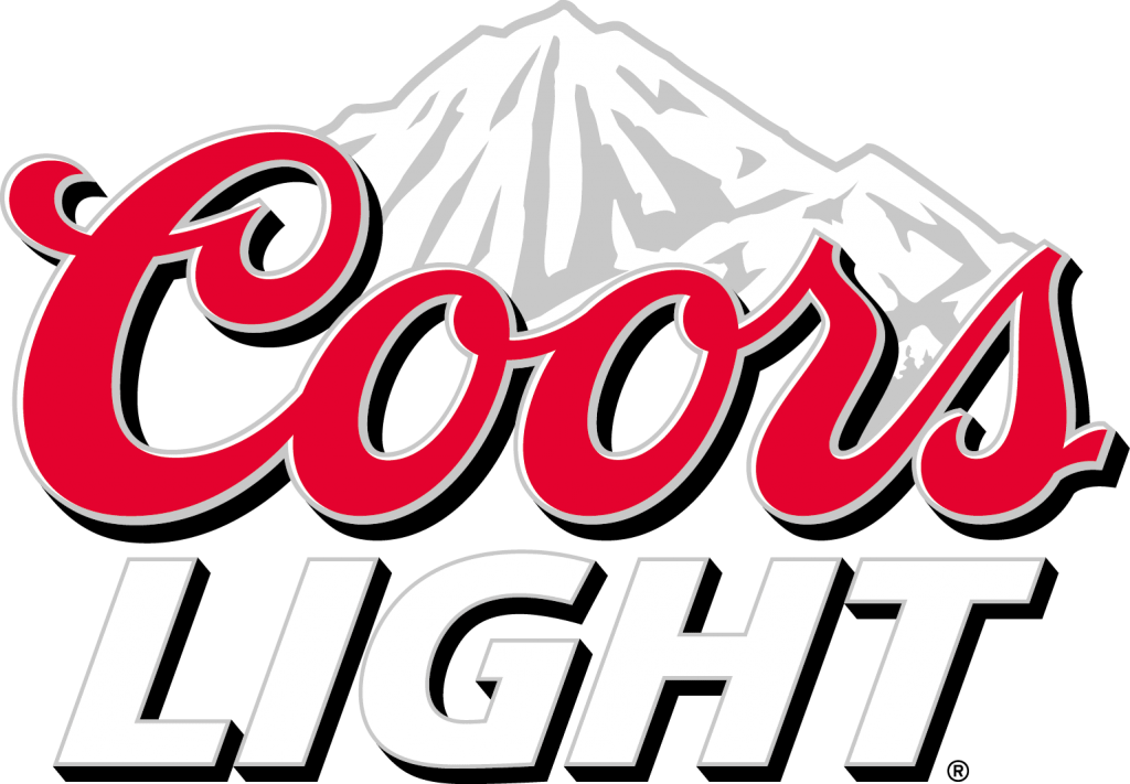 Coors Light Logo - Coors Light Beer Logo Png (1024x711), Png Download
