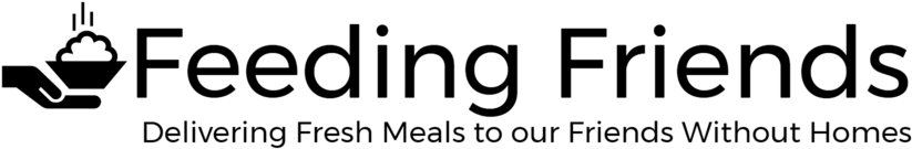 Feeding Friends Logo Black - Partnership (1000x311), Png Download