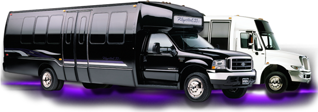 Dc Party Bus Rentals - Party Bus In Png (619x356), Png Download