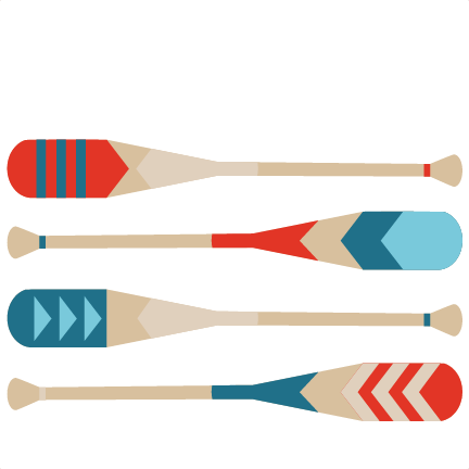 Large Paddles - Canoe Paddle Paddle Clipart (432x432), Png Download