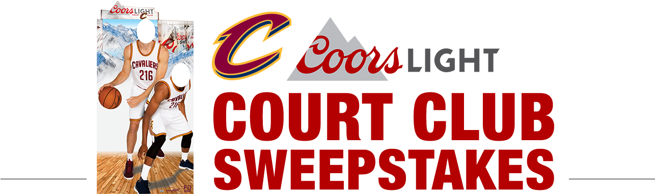 Coors Light Court Club Sweepstakes - Coors Light (1331x408), Png Download