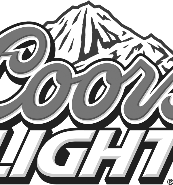 Coors Light Logo Scroll 1 - Bud Light Budweiser Coors Light Miller Lite (600x1024), Png Download