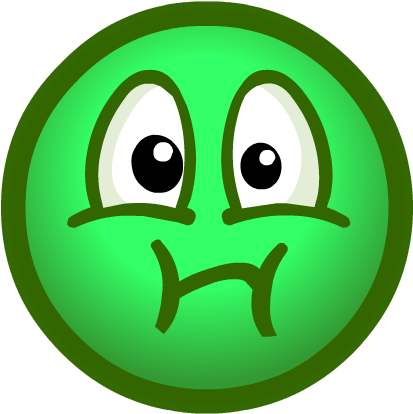 Sick Face - Sick Face Clipart (420x440), Png Download