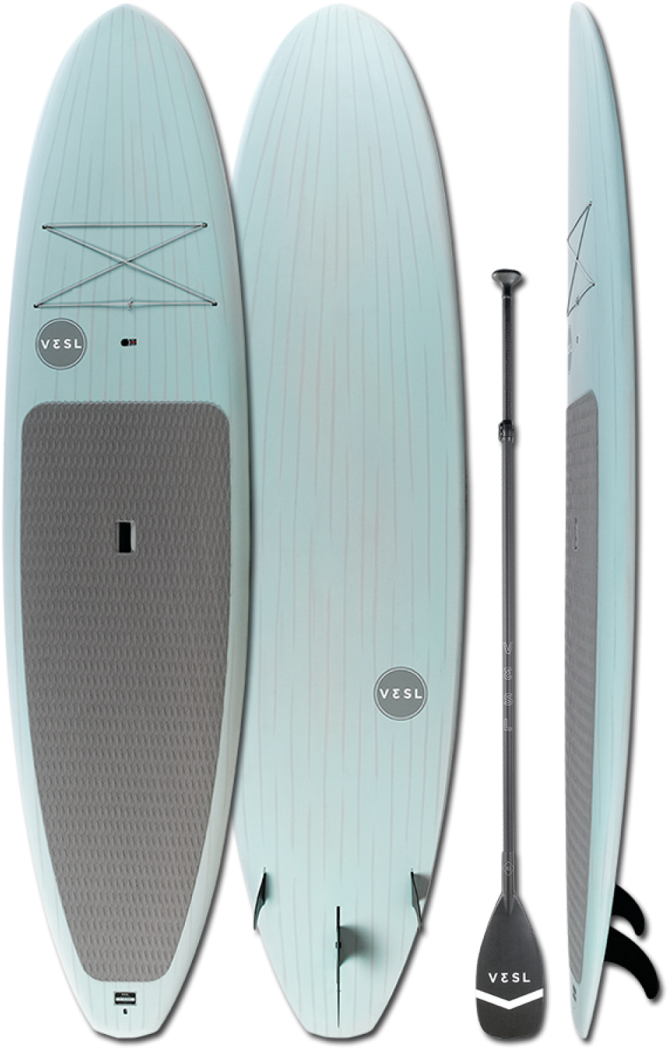 Vesl Paddle Board 2018 Brush Lido Package (1000x2000), Png Download