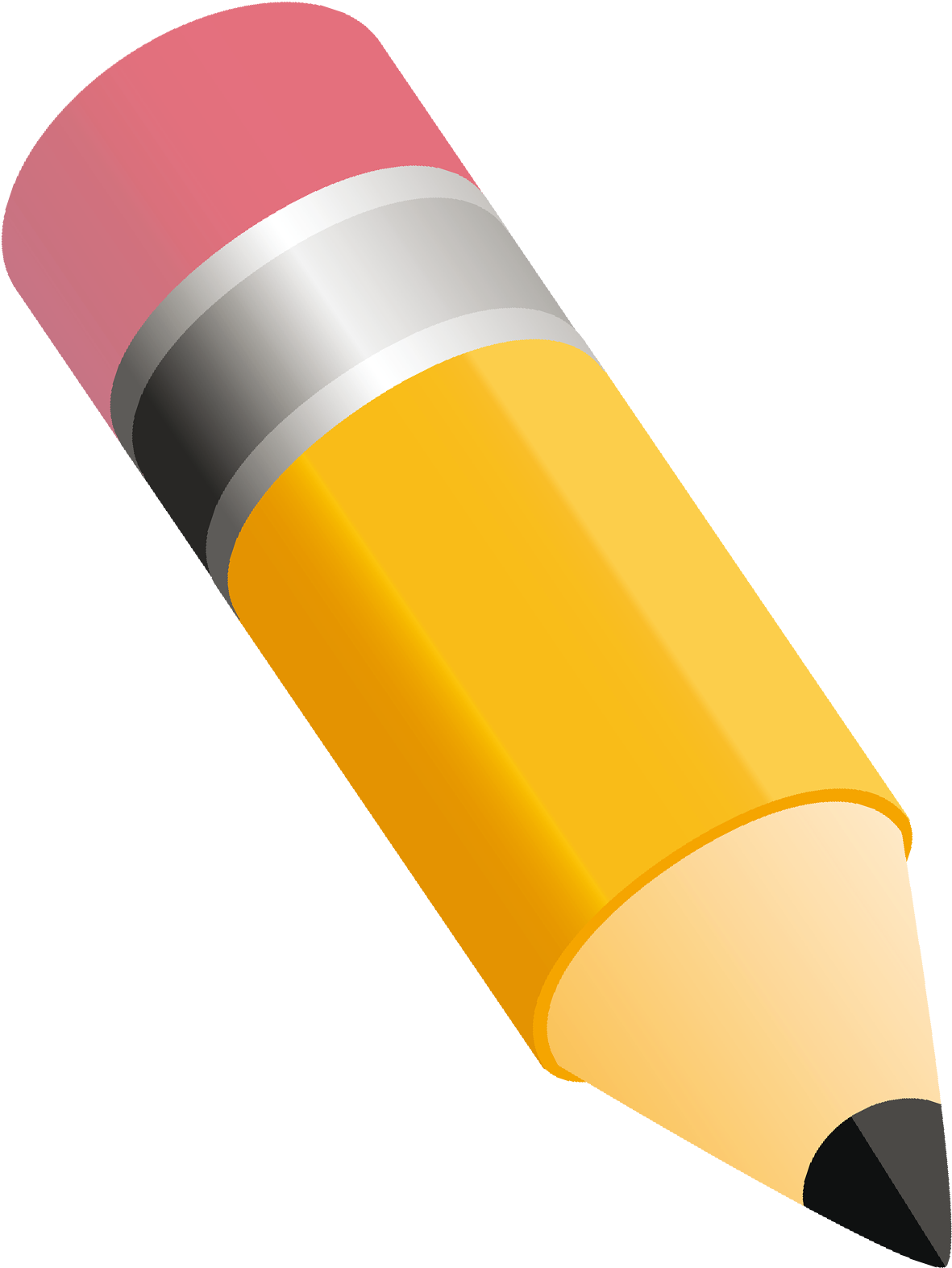 School Pencil Png (1270x1657), Png Download