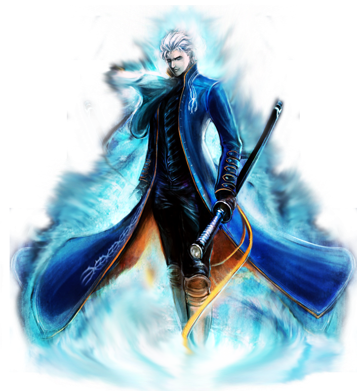 Sick - Vergil Devil May Cry (704x810), Png Download
