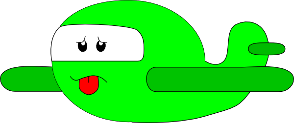 Cartoon Sick Airplane Svg Clip Arts 600 X 252 Px (600x252), Png Download