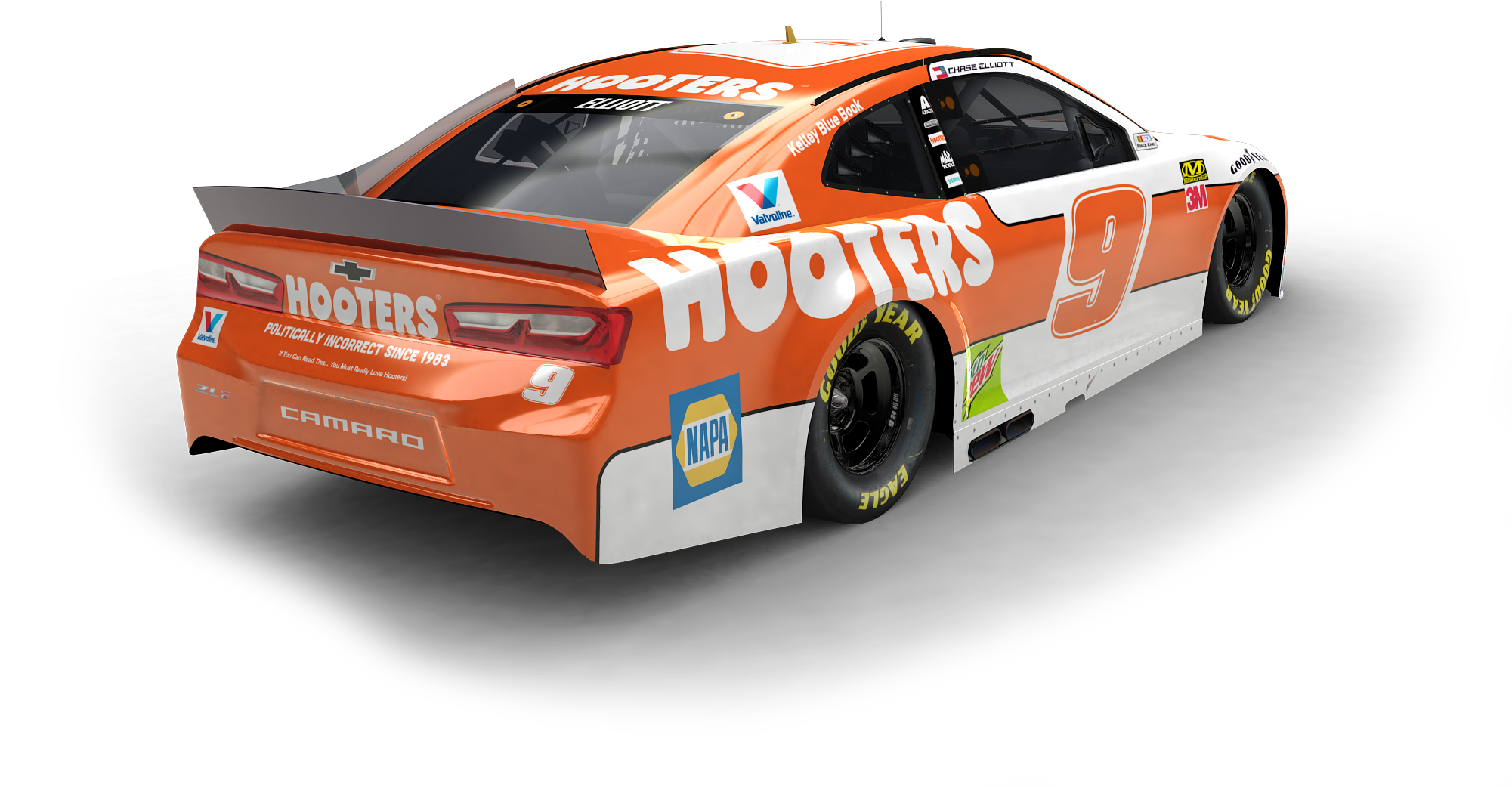 January 27, 2019 2000 × 1125 Hooters - World Rally Car (2000x1125), Png Download