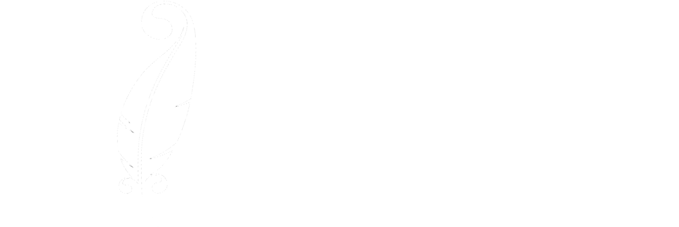 Pluma Logo-no Stroke White - Drawing (1500x900), Png Download