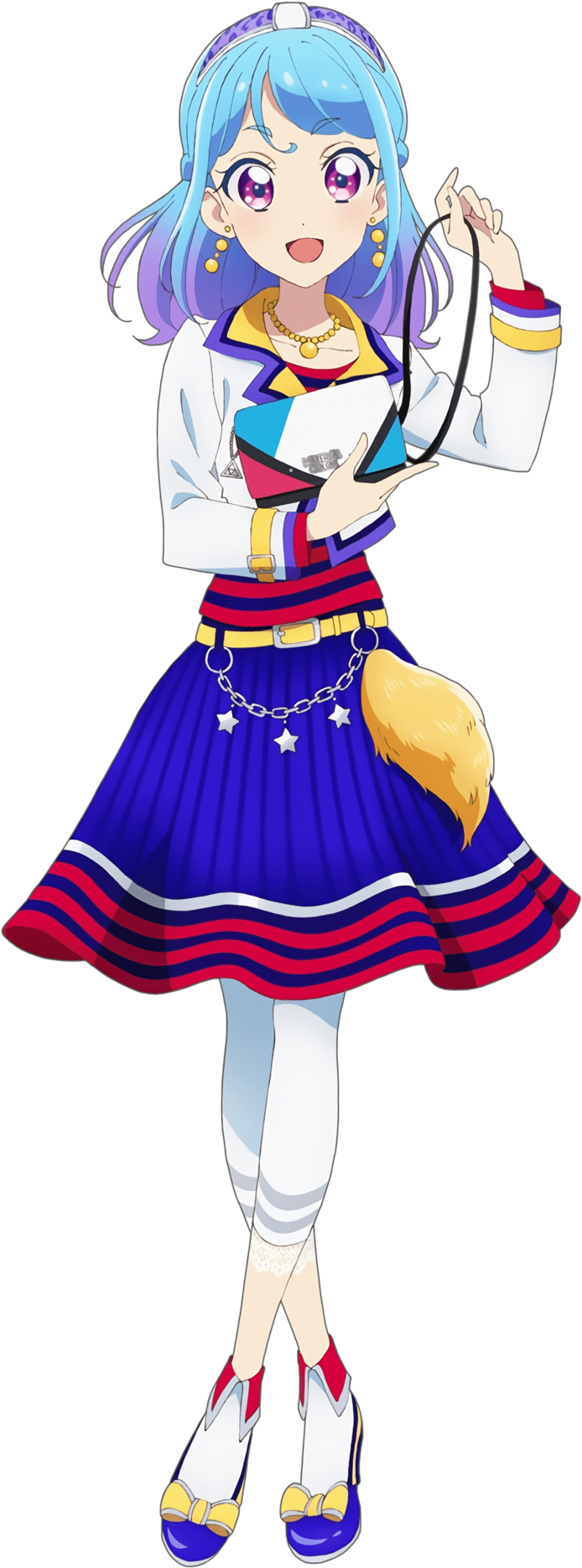 Mio Minato Modern Fall Coord - Cartoon (1147x1920), Png Download
