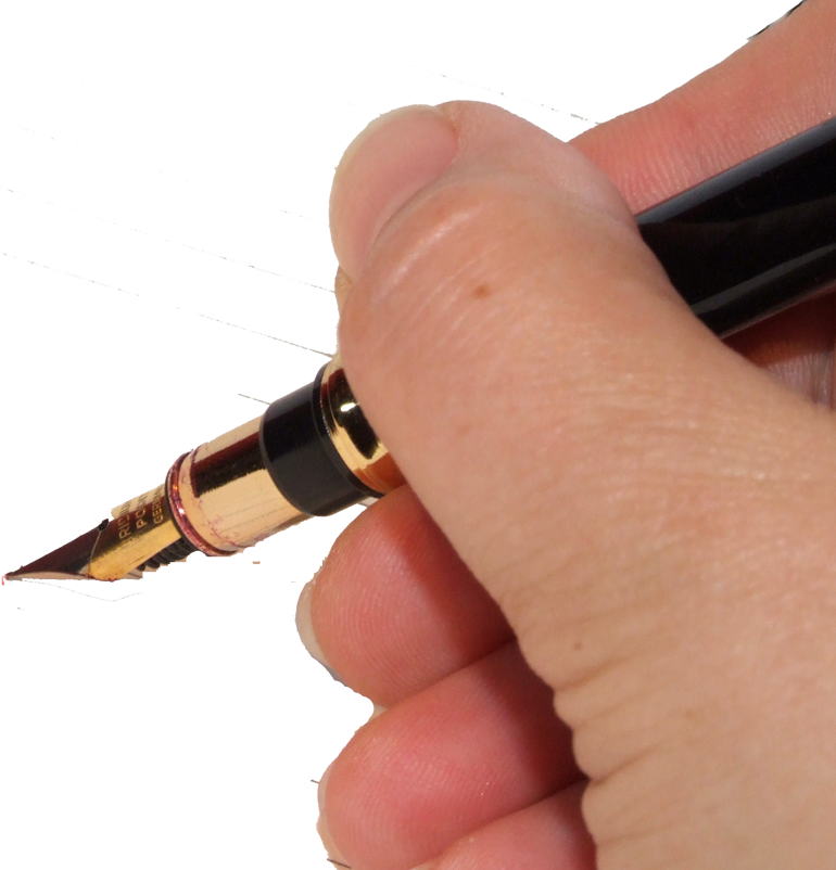 Qu'est-ce Que La Graphologie - Writing (770x802), Png Download