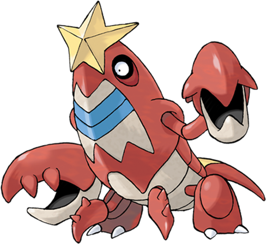 Pokemon Sticker - Pokemon Crawdaunt (1024x1024), Png Download
