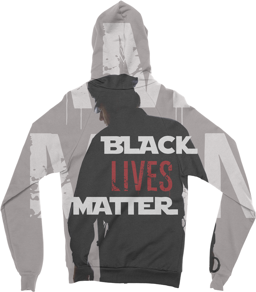 Black Lives Matter - Hoodie (1000x1000), Png Download