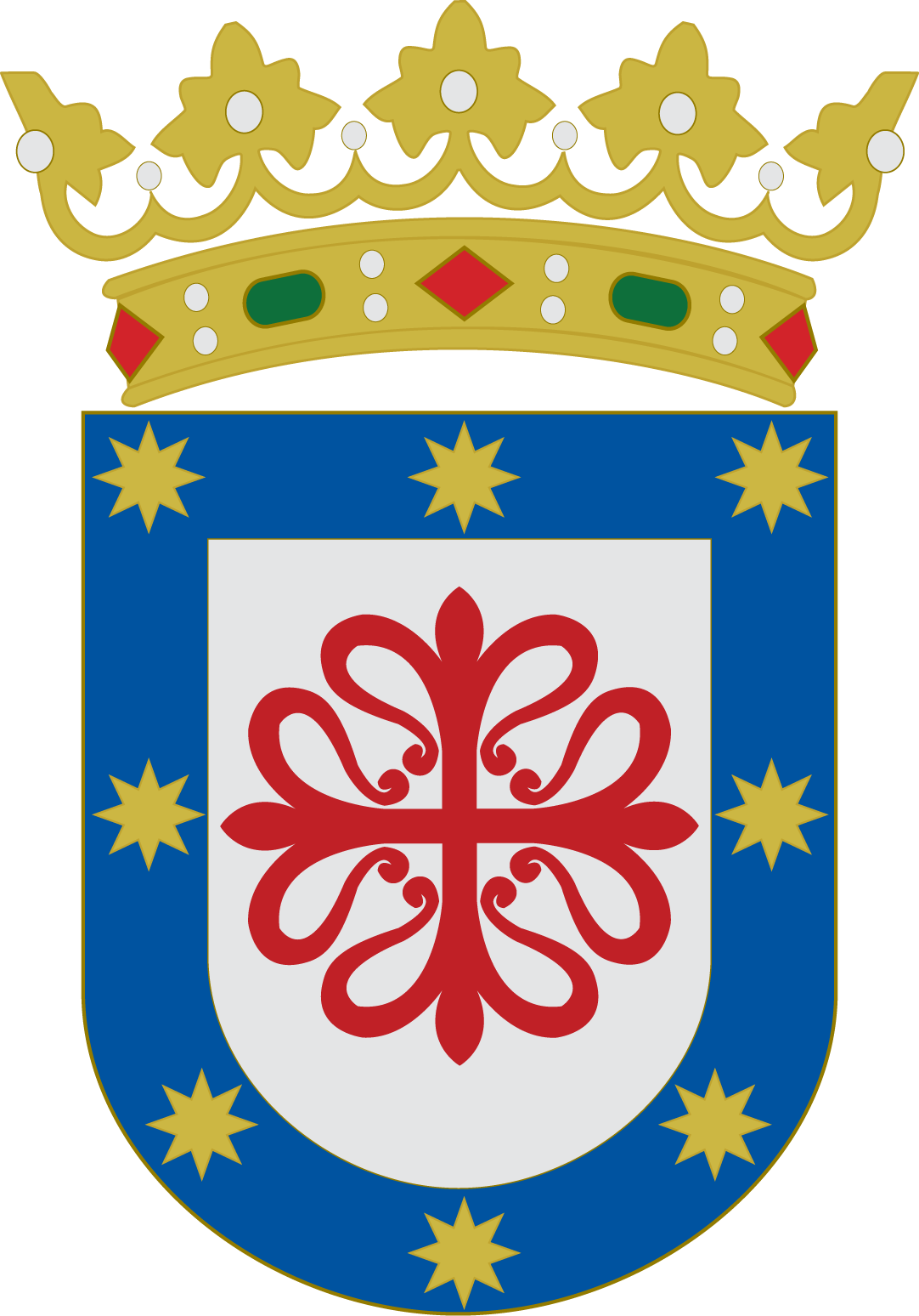 Escudo De Miguelturra - Escudo Reino De Aragón (1082x1548), Png Download