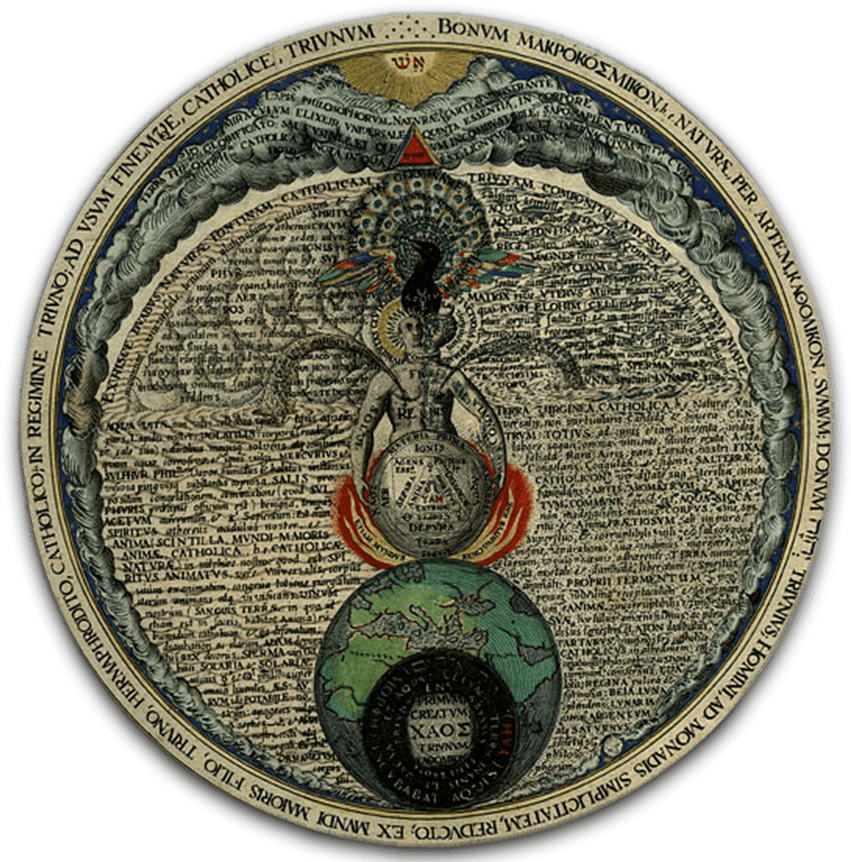 Relacionado - Heinrich Khunrath Amphitheatrum Sapientiae Aeternae (865x863), Png Download