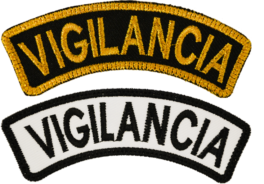 Bordado Vigilancia P - Logos De Vigilancia (900x600), Png Download