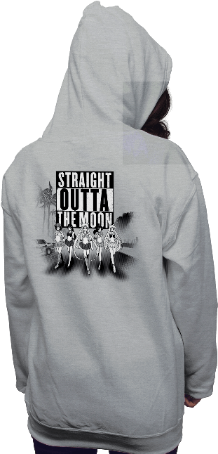 Straight Outta The Moon - Shirt (650x650), Png Download