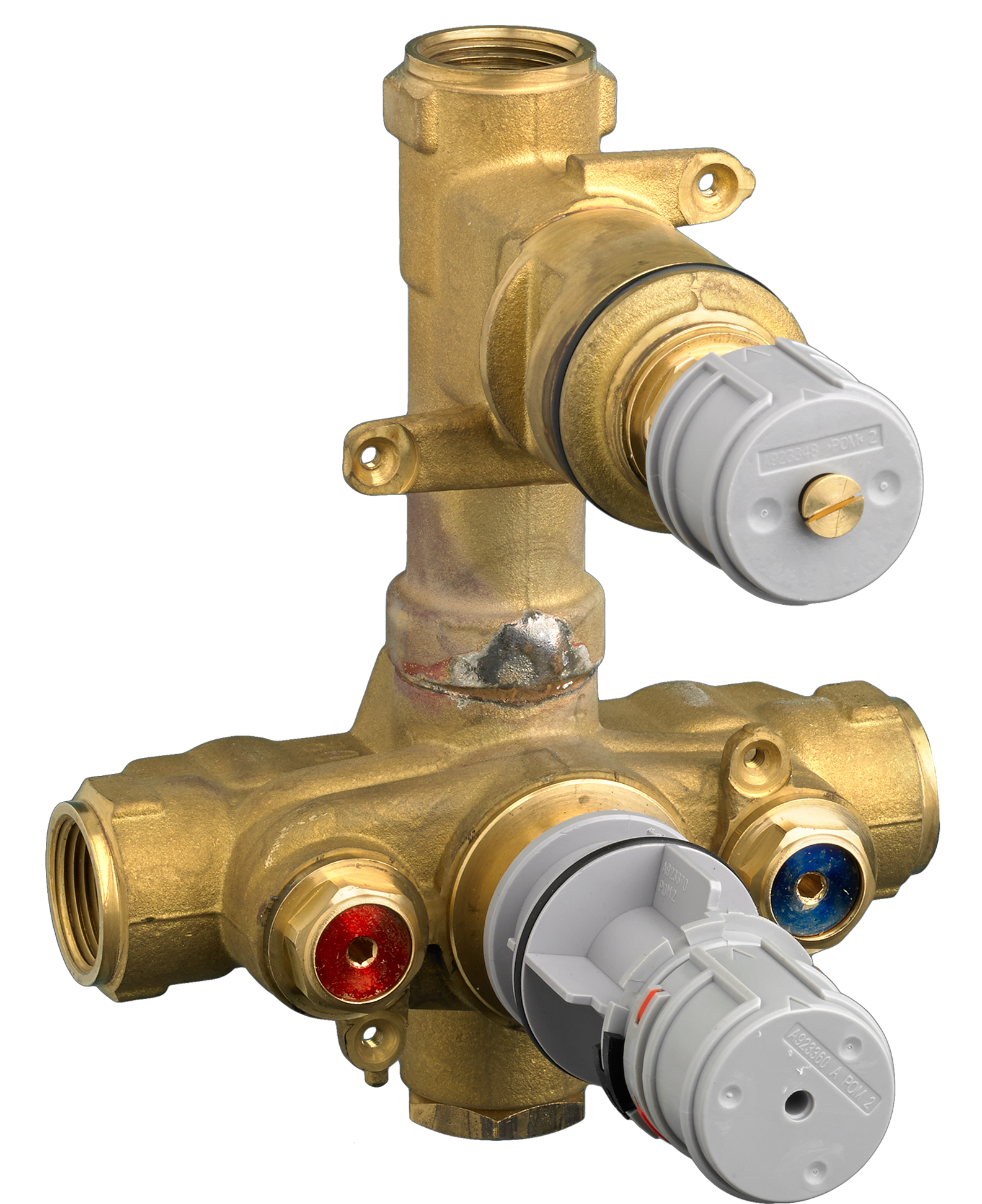 Ceratherm 2-handle Thermostatic Trim Kit - American Standard Thermostatic Shower Valve (2000x2000), Png Download