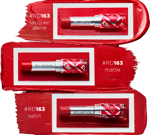 Shop Now - Shu Uemura Rouge Unlimited Rd 163 C (627x564), Png Download