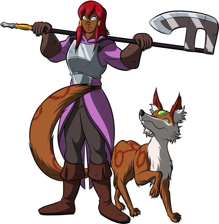 Download Saffron And Sage Cartoon PNG Image with No Background