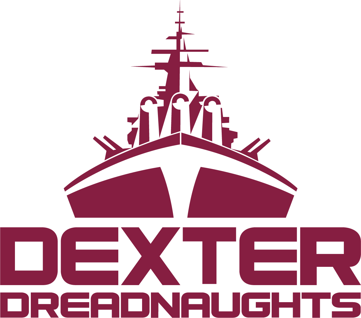 6 Jan - Dexter Dreadnaughts Logo (1184x1044), Png Download