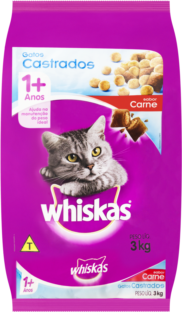 Whiskas Cat (1200x1200), Png Download