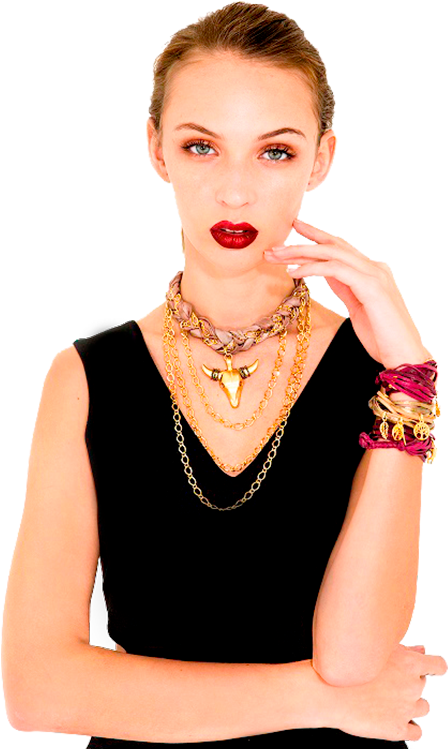 Image - Modelos Con Bisuteria Hd (720x749), Png Download