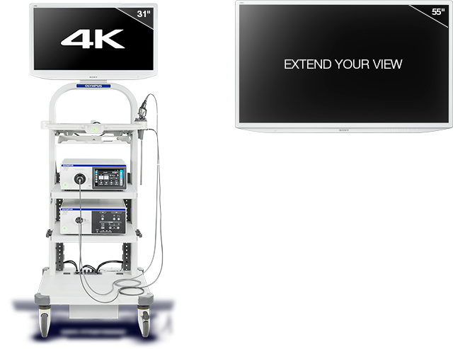 Visera 4k Uhd - Colonne 4k Olympus (640x493), Png Download