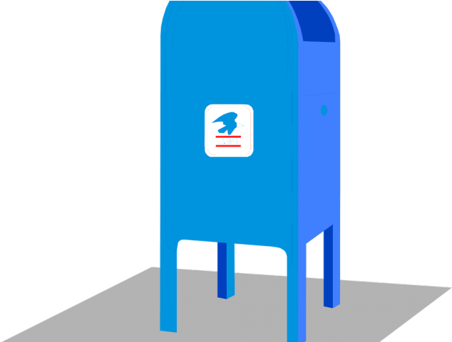 Mailbox Clipart Usps - Clip Art (640x480), Png Download