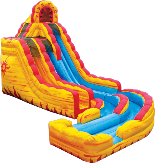 20'ft Tall Fire N Ice Water Slide - Paw Patrol Water Slides (560x560), Png Download