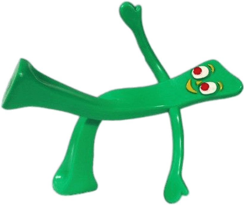 Free Png Download Gumby Holding One Leg Up Clipart - Red-eyed Tree Frog (850x734), Png Download