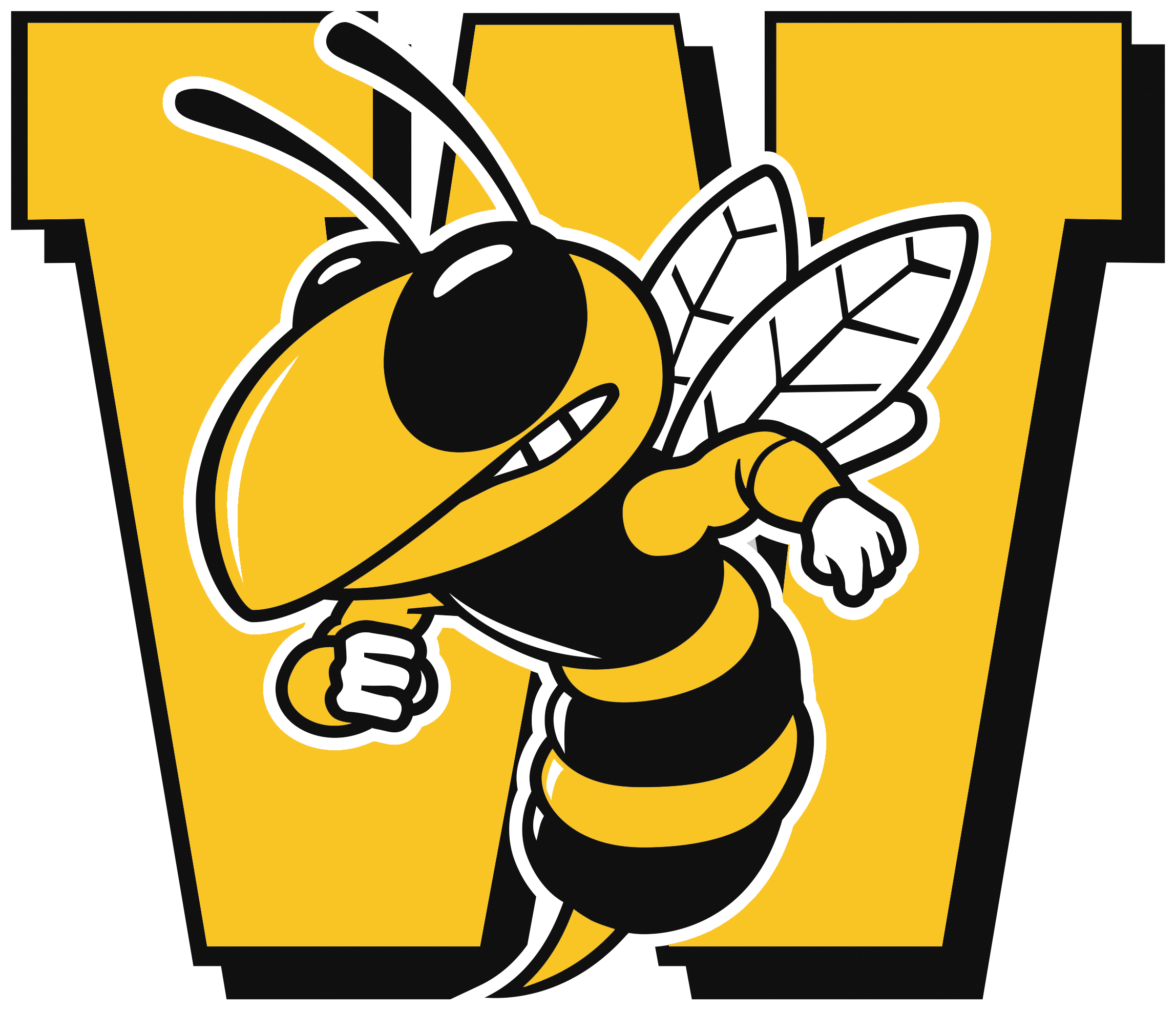 Wasatch Wasps - Wasatch High School Logo (2296x1973), Png Download