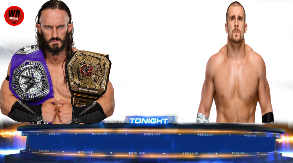 Neville Sticker - Wwe Uk Champion Neville (1024x571), Png Download