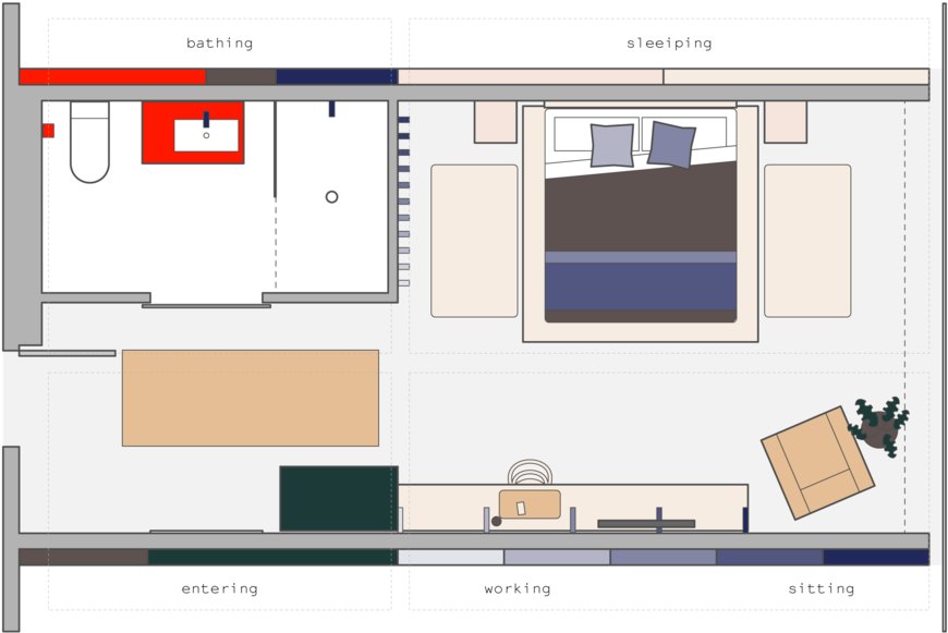 Neville-plans 3 - Floor Plan (1000x647), Png Download