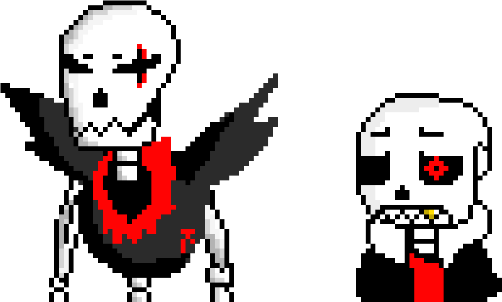 Uf Sans And Papyrus - Chemsketch (1090x670), Png Download