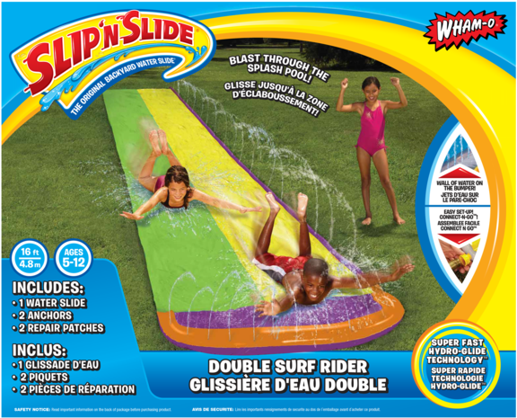 Click To Enlarge - Double Slip N Slide (600x600), Png Download