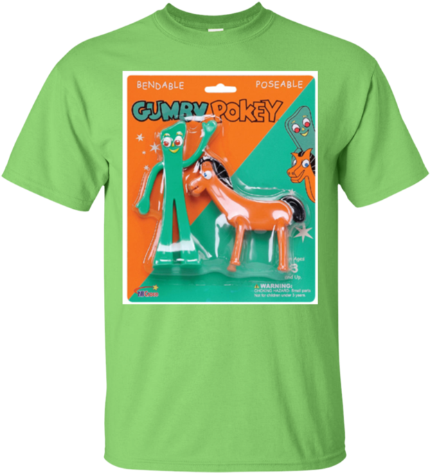 Gumby & Pokey - T シャツ 鵜 久 森 (690x690), Png Download