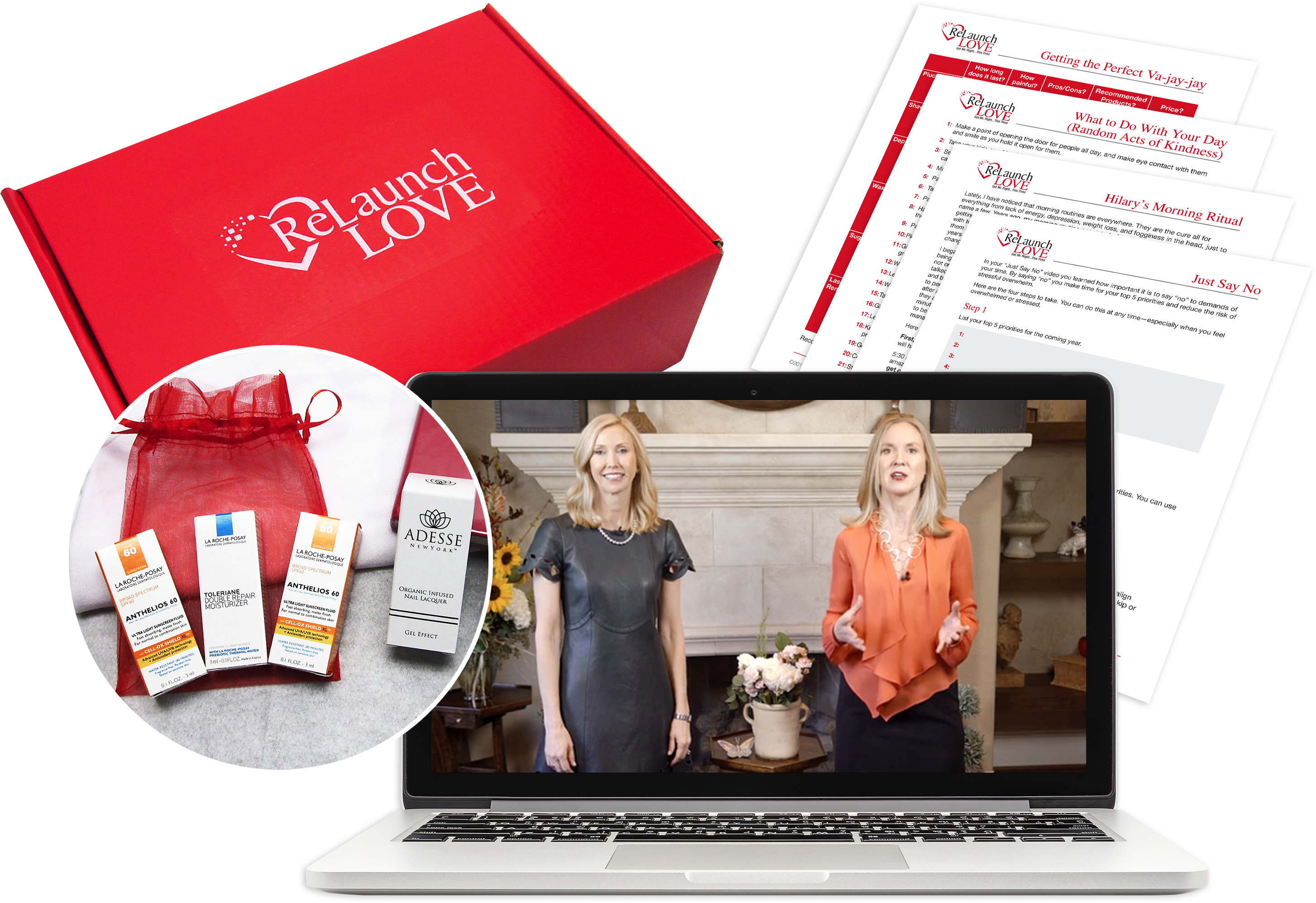 Love Coaches Hillary Decesare & Shannon Lundgren - Output Device (3096x2233), Png Download