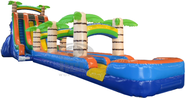 22ft Water Slide Rental - Herecomesfun Com Nla (640x480), Png Download