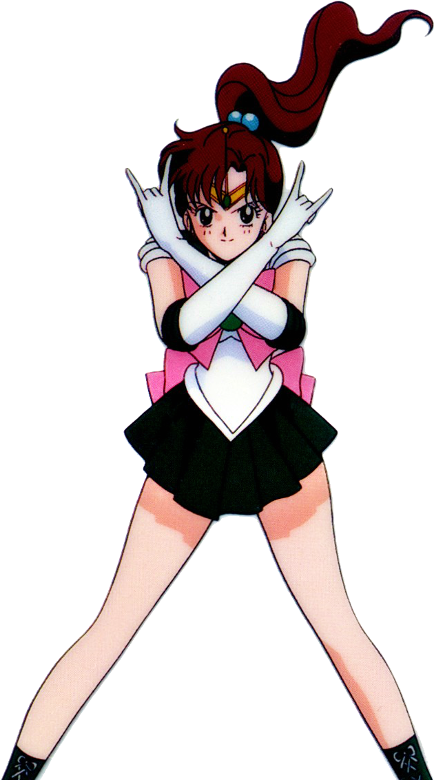 Lita Kino/gallery/anime/scout - Sailor Jupiter Attack Pose (640x1134), Png Download