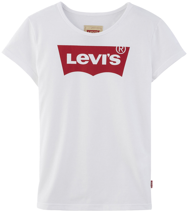 Levi's Kids Ss Tee Batwing Levi's Girl - Levis Shirt Kids Girls (960x720), Png Download