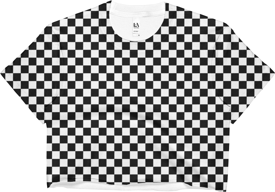 Download Vans Checkerboard Crop Top PNG 