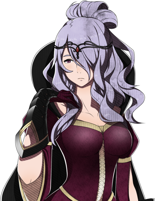 Fire Emblem Warriors Maid Camilla (500x645), Png Download