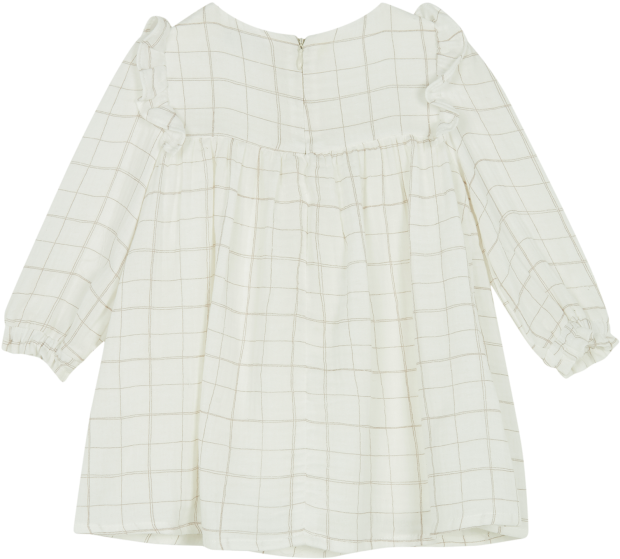 White Checkered Dress - Pattern (700x700), Png Download