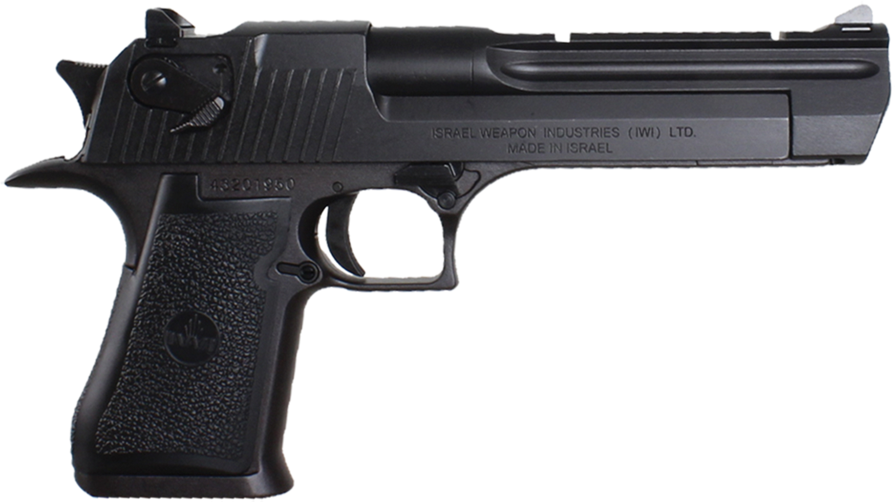 Mag De44ca Desert Eagle 44mg 6in Blk Ca - .50 Pistol (1800x1038), Png Download
