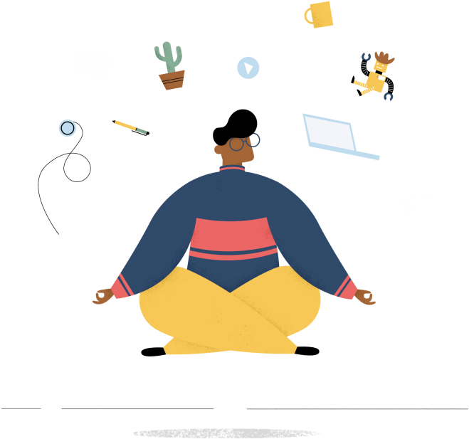 Rodeo Is Here To Manage The Madness - Cartoon (700x700), Png Download