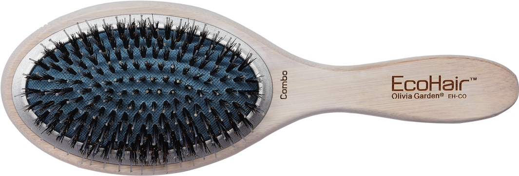 Olivia Garden Ecohair Oval Combo Vent Round Eco-friendly - Olivia Garden Eco Hair Paddle Styler (1440x480), Png Download