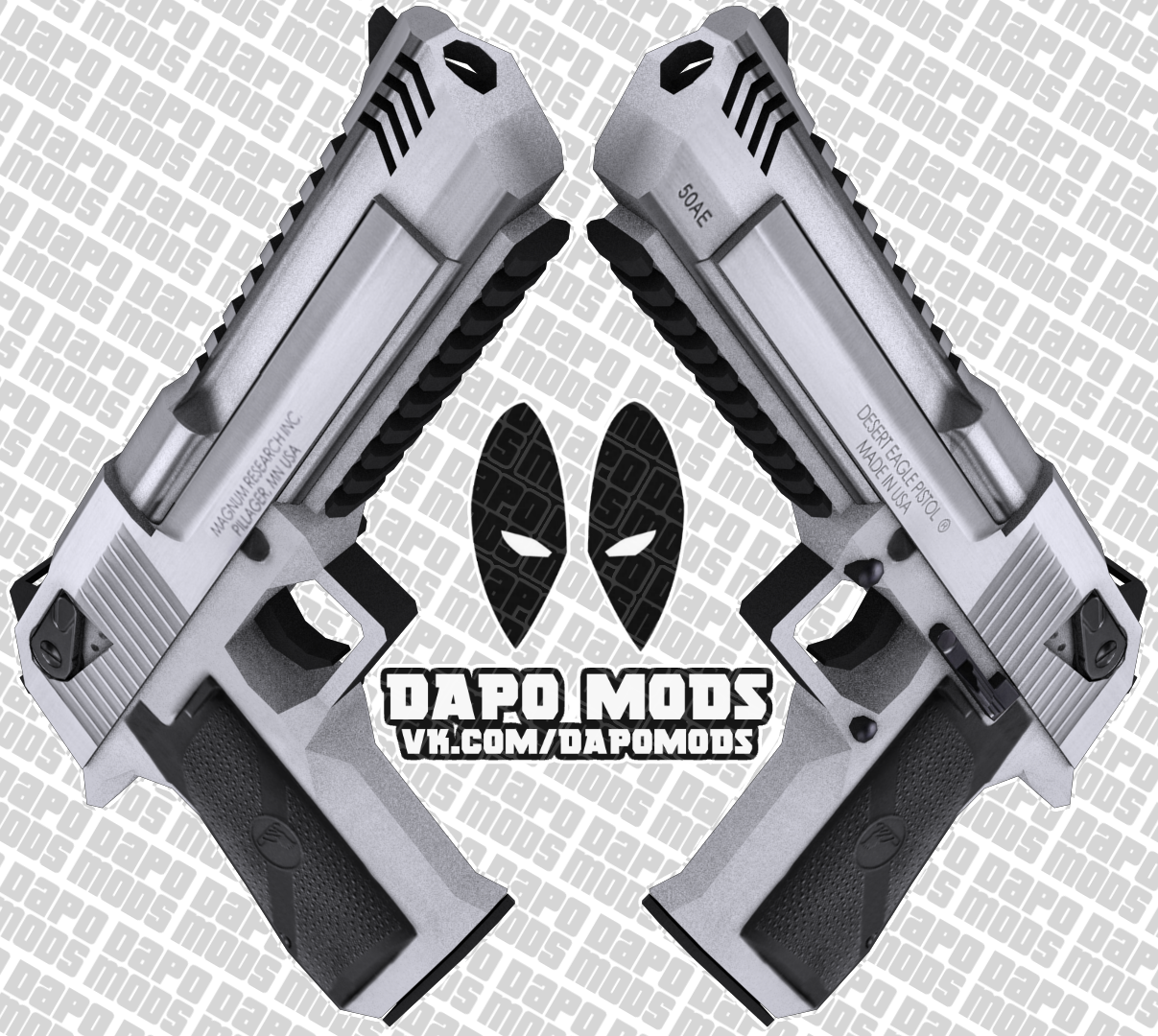 Desert Eagle Magnum Research Custom - Airsoft Gun (1207x1080), Png Download